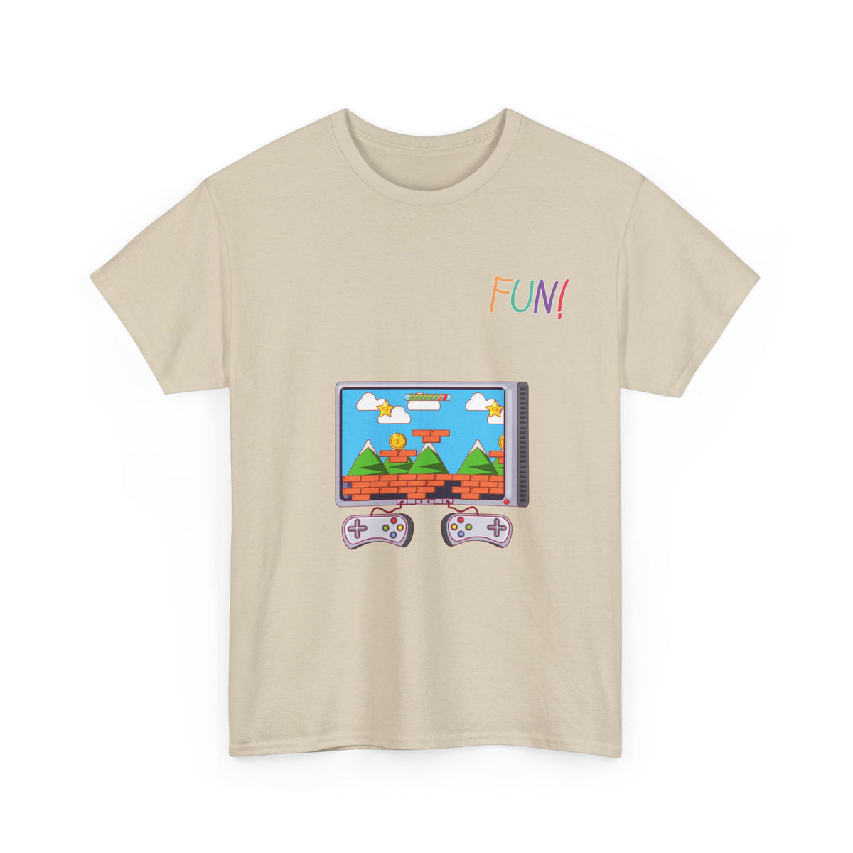 "FUN!!" Retro Gaming T-Shirt