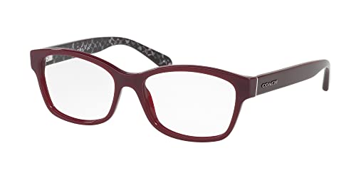 Coach Eyeglasses HC 6116 5509 Burgundy