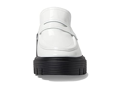 Stuart Weitzman Soho Mule White 7 B