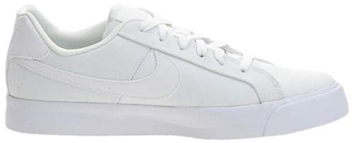 Nike Women's Court Royale Ac Canvas Shoe, White/White, 9.5