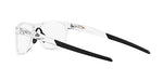 Oakley Men's Ox8173 Activate Square Prescription Eyewear Frames, Polished Clear/Black/Demo Lens, 55 mm
