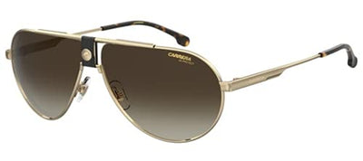 Carrera Men's 1033/S Pilot Sunglasses, Gold/Brown Gradient, 63mm, 11mm