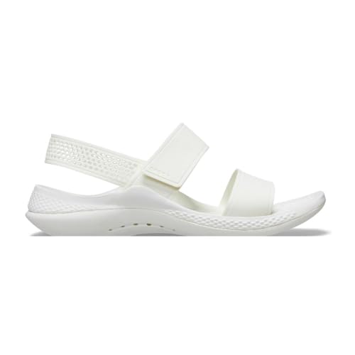 Crocs LiteRide 360 Sandals for Women, Almost White, Numeric_7