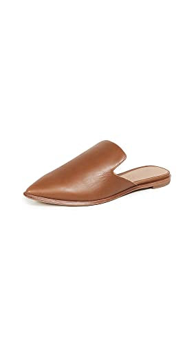 Madewell The Gemma Mule in Leather English Saddle 7.5 M