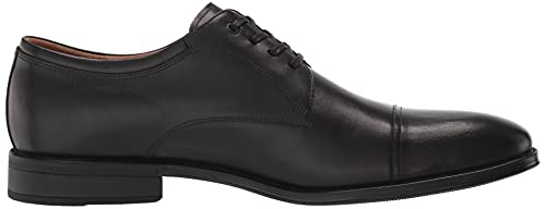 Florsheim Men's Alanzo Cap Toe Oxford, Black, 9