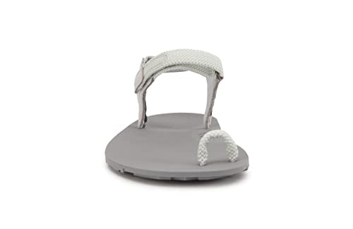 Xero Shoes Women's Jessie Lightweight Sandal - Barefoot Minimalist Sandal Oyster Gray,7