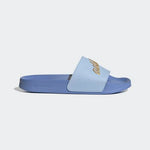 adidas Adilette Shower Blue Dawn/Gold Metallic 8 B (M)