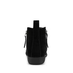 Aerosoles Women's Stewart Ankle Boot, Black, 9 Wide