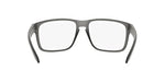 Oakley Men's Ox8100f Holbrook Rx Low Bridge Fit Square Prescription Eyewear Frames, Satin Grey Smoke/Demo Lens, 56 mm