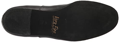 Very Fine Men's Wide Adrian Leather Ballroom Salsa Tango Waltz Latin Smooth Swing Dance Shoe Black US 6.5 Wide