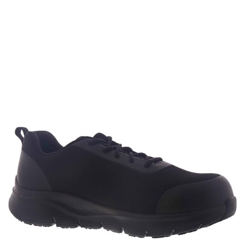 Skechers Work Arch Fit SRRingstap Mens Oxford 10 DM US Black