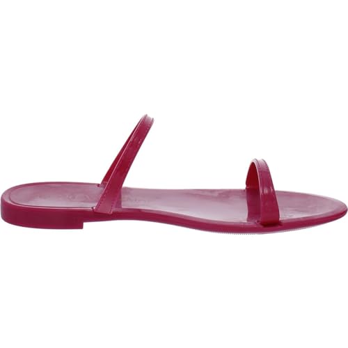 Stuart Weitzman Womens Sawyer Slide Magenta 9 B