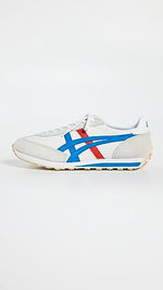 Onitsuka Tiger EDR 78 Unisex Sneakers, White/Directoire Blue, 13.5 US Women/12 US Men