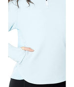 Spyder Women's Aspire Fleece Jacket, Frost White Melange, Medium