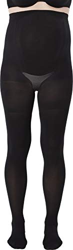 SPANX Women's Mama Maternity Tights, Very Black, C