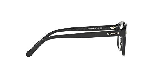 COACH HC6094-5420 Eyeglasses, Black Frame 54mm w/Clear Demo Lens