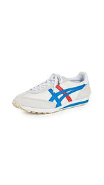 Onitsuka Tiger EDR 78 Unisex Sneakers, White/Directoire Blue, 13.5 US Women/12 US Men