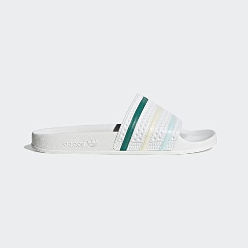 adidas Adilette White/Halo Mint/Wonder White Men's 8, Women's 9 Medium