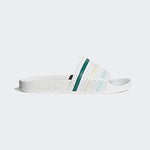 adidas Adilette White/Halo Mint/Wonder White Men's 8, Women's 9 Medium