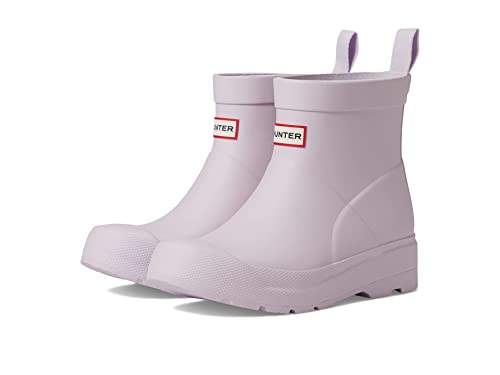 Hunter Kids Play Boot for Little and Big Kid Offers Rubber Upper with Ankle Pull Tab, and Durable Tempered Mauve 3 Little Kid M