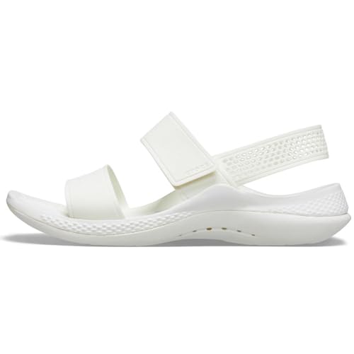 Crocs LiteRide 360 Sandals for Women, Almost White, Numeric_7
