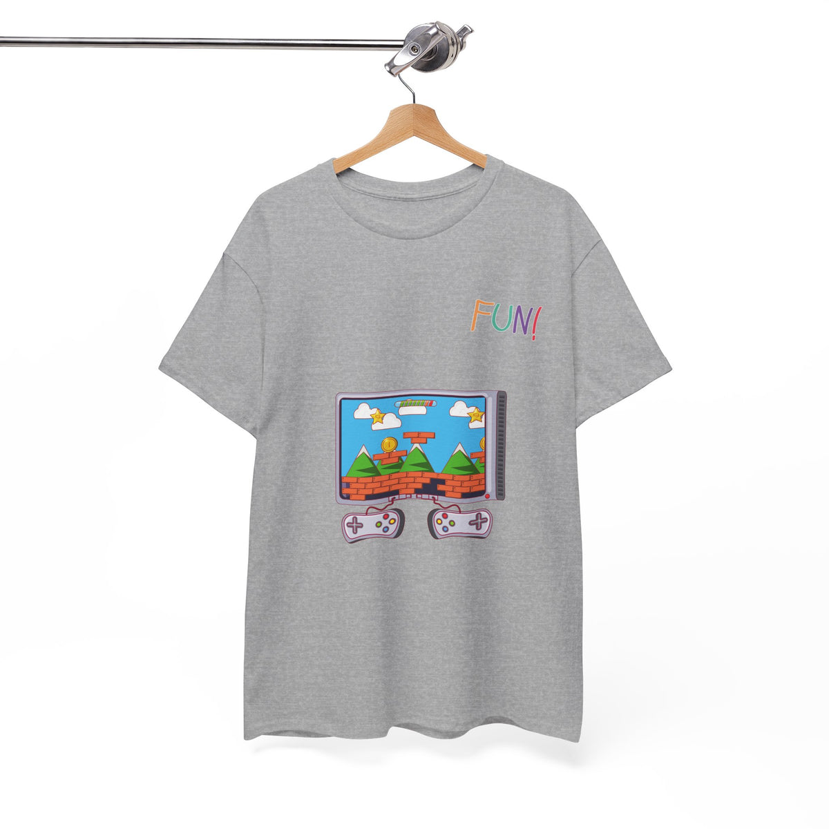 "FUN!!" Retro Gaming T-Shirt