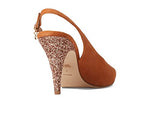 Coach Sutton Glitter Slingback Pump Burnished Amber 5 B (M)