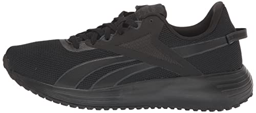 Reebok Men's Lite Plus 3.0 Running Shoe, Black/Pure Grey, 8