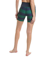Beach Riot Bike Shorts Verdant Rugby Stripe SM
