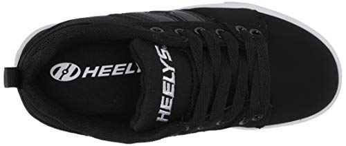 HEELYS Racer 20 (Little Kid/Big Kid/Adult) Black-T 2 Little Kid M