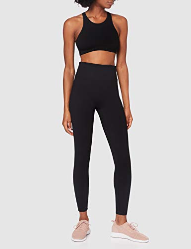 SPANX Leggings for Women Ponte Ankle Leggings (Regular and Plus Sizes) Black SM - Tall