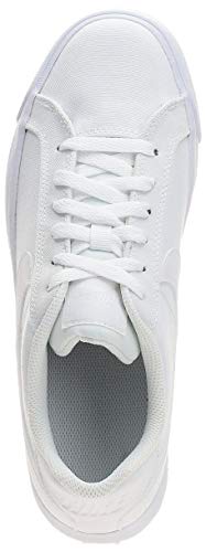 Nike Women's Court Royale Ac Canvas Shoe, White/White, 9.5