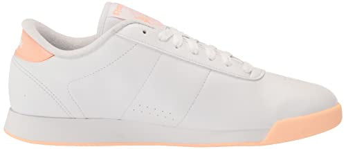 Reebok Women's Princess Sneaker, Aura Orange/White, 10