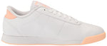 Reebok Women's Princess Sneaker, Aura Orange/White, 10