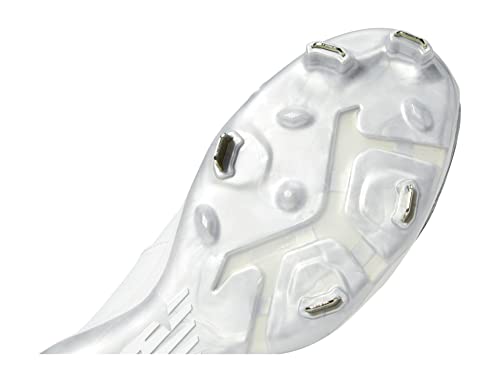 New Balance Women's FuelCell Fuse V3 Metal Softball Shoe, White/White, 13