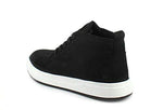 Timberland Davis Square Leather and Fabric Chukka Black Nubuck 9.5 D (M)