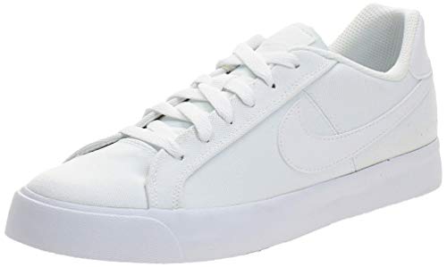 Nike Women's Court Royale Ac Canvas Shoe, White/White, 9.5