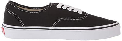 Vans Authentic, Black/White, Size 12