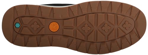Timberland Men's Maple Grove Mid Lace Up Sneaker, Black Nubuck, 11.5 Wide
