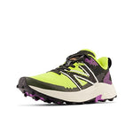 New Balance Women's FuelCell Summit Unknown v3, Hiking, Trail & Running Shoes, Lemonade/Black/Mystic Purple, 12 Medium