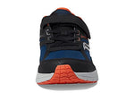 Saucony Cohesion 14 Alternative Closure Sneaker, Black/Navy/RED, 1.5 Wide US Unisex Big_Kid