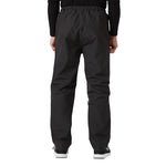 Helly-Hansen Men's Seven J Waterproof Windproof Breathable Rain Pant, 990 Black, Large