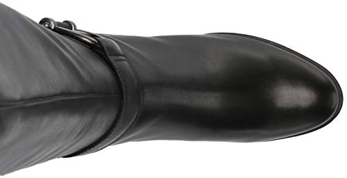 Naturalizer Womens DAELYNN Black Wide Calf Knee High Boots 10.5 M