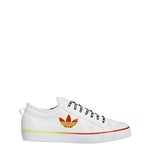 adidas Nizza Trefoil Shoes Men's, White, Size 10