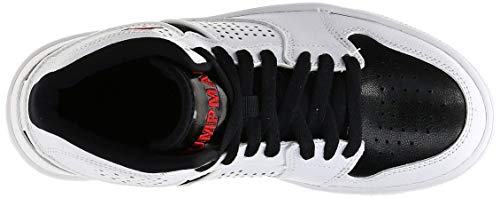 Big Kid's Jordan Access White/Gym Red-Black (AV7941 101) - 3.5