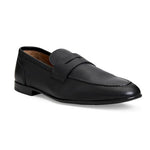 Bruno Magli - Men's Lastra Penny Loafer, Italian Leather Shoes (Black, 13 M)