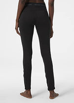 Helly-Hansen Womens LIFA Merino Lightweight Base Layer Pant, 990 Black, Medium