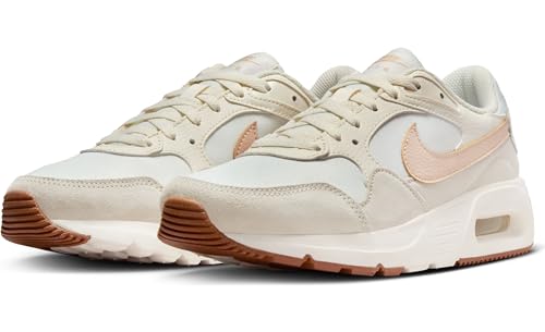 Nike Air Max SC Women's Shoes (CW4554-118, Sail/Sail/Gum Medium Brown/Sanddrift) Size 9