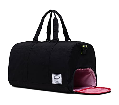 Herschel Supply Co. Novel Black Enzyme Ripstop/Black/Safety Yellow One Size