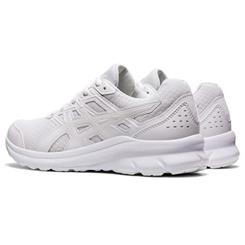 ASICS Women's Jolt 3 Running Shoes, 10, White/White